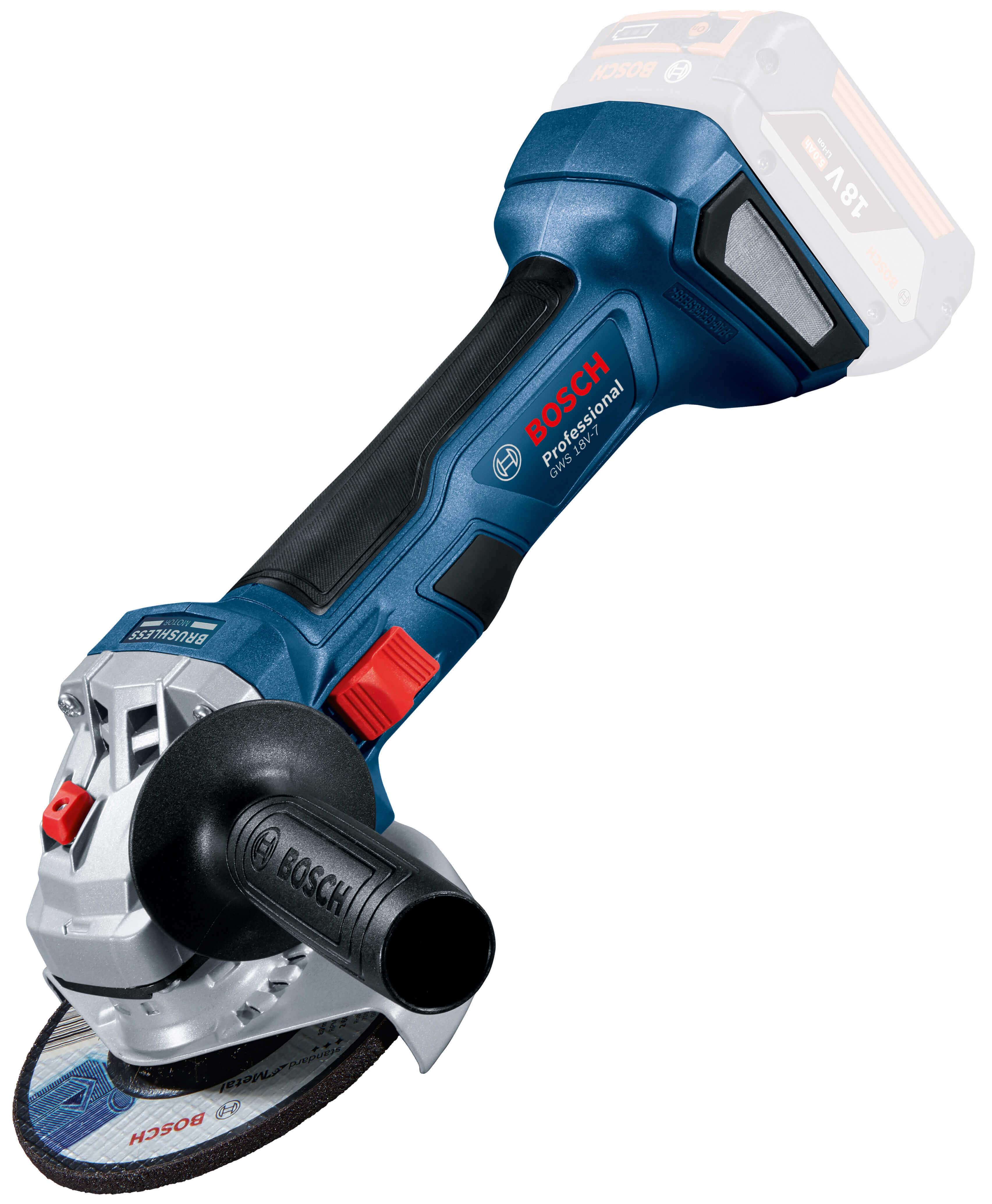 BOSCH 18V ANGLE GRINDER - BODY 4.1/2" (115MM) BRUSHLESS II