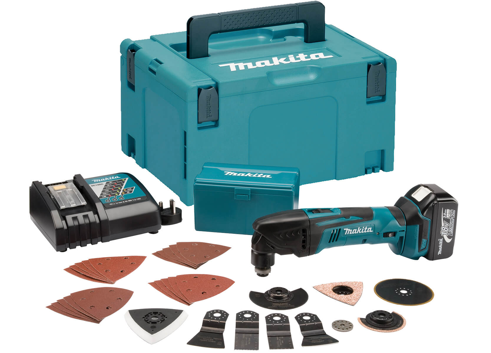 MAKITA 18V MULTI FUNCTION TOOL (1X5.0AH)