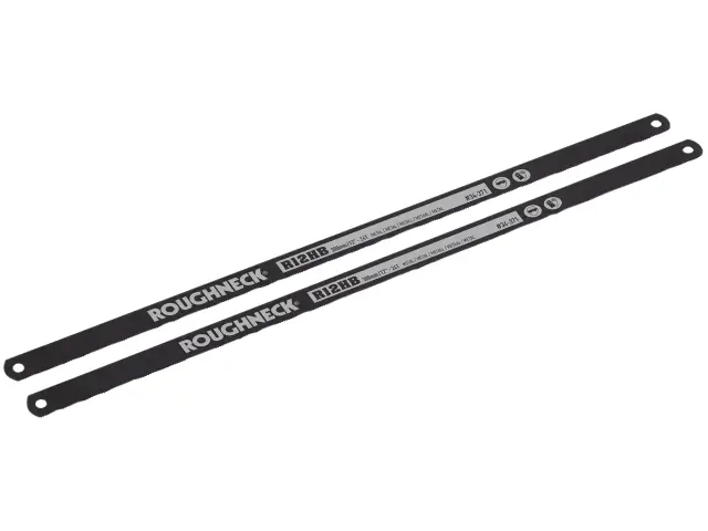 ROUGHNECK R12HB HACKSAW BLADES 300MM (12IN) X 24 TPI PACK 2