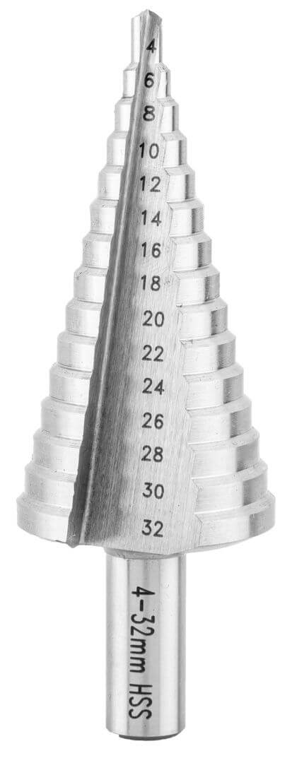 GRAPHITE STEPPED DRILL BIT 4-32MM