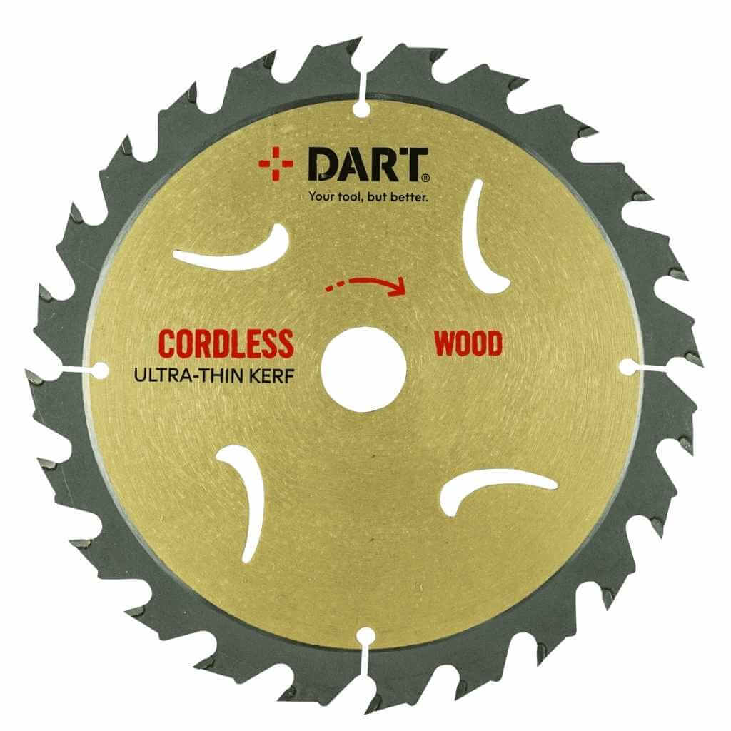 DART WOOD SAW BLADE GOLD THIN KERF